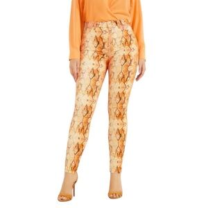 NWT Marciano by Guess Sonora Skin Printed Super High Stiletto 99 Skinny Jeans
